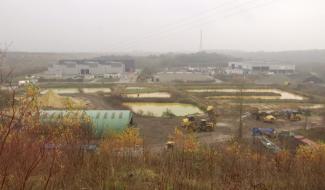 Mont-Saint-Guibert : incendie au centre de tri de la sablière