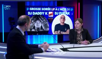 Stéphanie Brabant pour la venue de 6 DJ internationaux à l'Acte 3