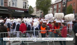BLA : Gilles et Paysannes défilent malgré l'annulation du carnaval