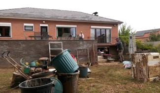 Hélécine : une grosse inondation frappe un quartier de Neerheylissem