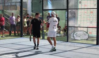 Wavre : Clément Geens et Maxime Deloyer, la paire numéro 1 belge de padel, en compétition au RTC La Raquette