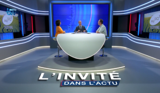 Brigitte Mahaux et son invité pour le Festival Musiq3 Brabant wallon