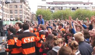 Ambiance festive pour le final des 24 heures de Louvain-La-Neuve