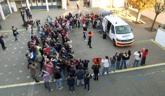 L'Harcelomobile à l'école des Colibris de La Hulpe