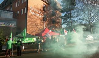 Tubize : une partie du personnel de la résidence "Top Senior" en grève pour dénoncer un changement d'horaire