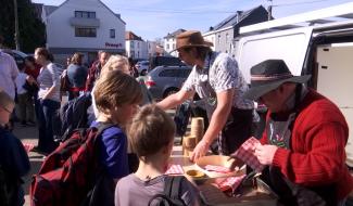 Sart-Messire-Guillaume : De la soupe bio à l'école