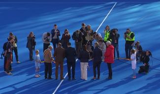 Stade de Wavre : Une inauguration politique, sportive et populaire