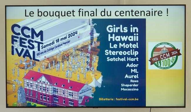 Le Cardinal Mercier célèbre son centième anniversaire en musique