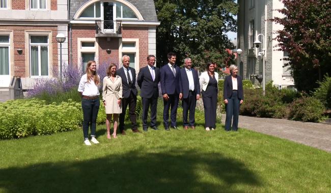 Première journée pour nos ministres brabançons