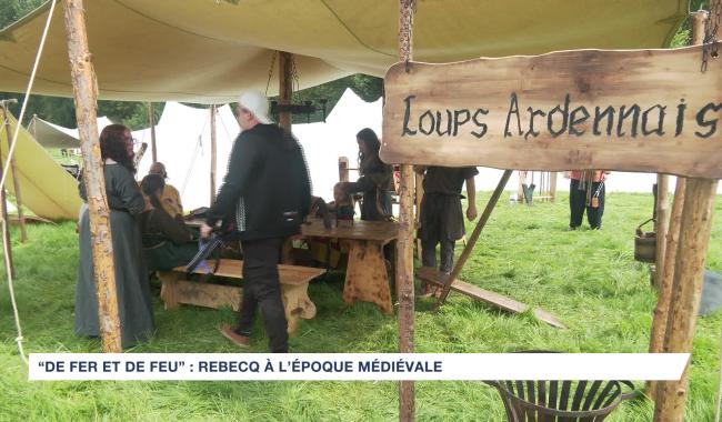 De fer et de feu : les médiévales de Rebecq ont fêté leur 20eme édition