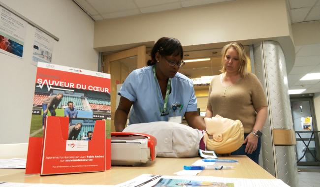 Tubize: une initiation à la réanimation cardiaque pour sauver des vies