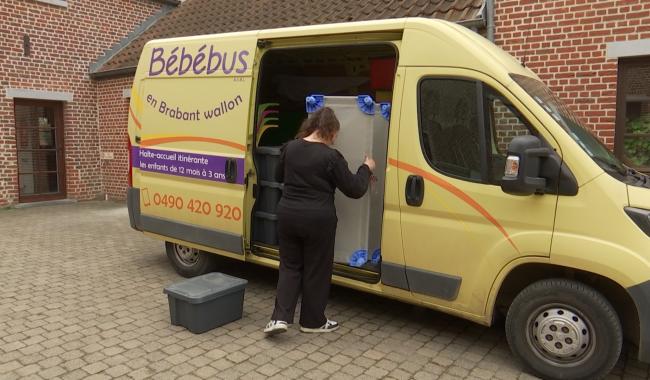 Bébébus, une crèche itinérante dans 4 communes de l’est du BW