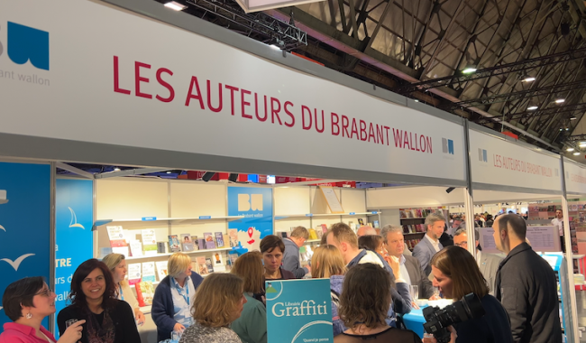 Le Brabant wallon bien représenté à la Foire du Livre de Bruxelles
