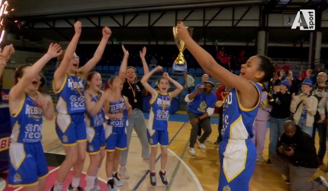 Basket-ball: les U12 filles du Rebond Ottignies remportent la coupe AWBB