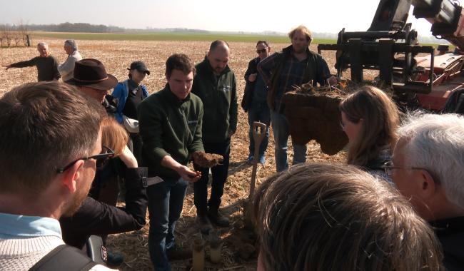 La ferme Henricot, exemple d'agroécologie pour des fonctionnaires européens