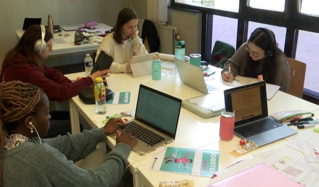 Les étudiants de l'UCLouvain sont motivés pour le blocus