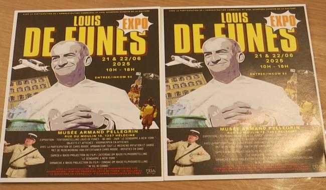 Olivier Dardenne, prince carnaval 2018 à Hélécine, détient une incroyable collection sur Louis De Funès