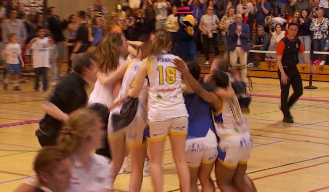 Basket-ball : Castors Braine s'empare du titre de championne de Belgique