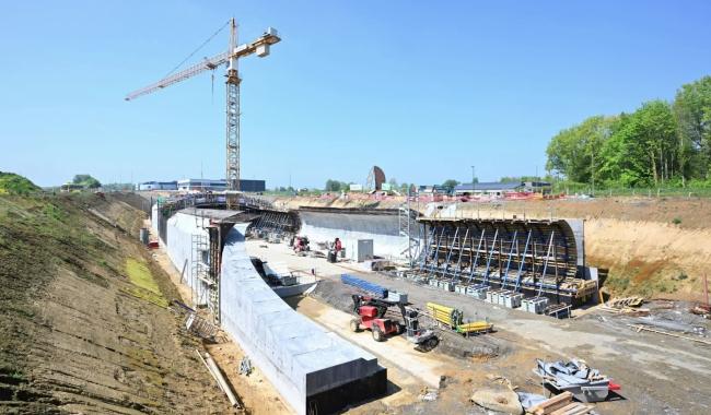 Travaux : L'échangeur diamant avance bien