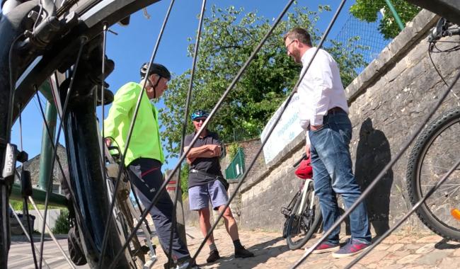 Balade à vélo entre deux des plus beaux villages de Wallonie