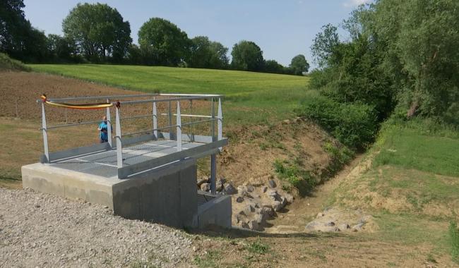 À Orp-Jauche, un ouvrage va permettre de retenir près de 18.000 m3 d’eau