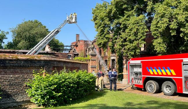 Incendie à Longueville : un corps découvert dans les ruines du château