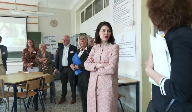 Court-Saint-Étienne : Visite ministérielle au CEFA