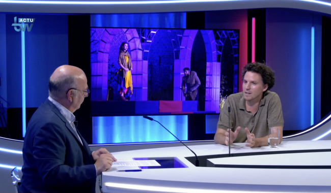 Damien De Dobbeleer (metteur en scène Le Bossu)