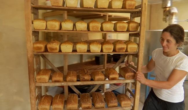 Sofia Baruffol, boulangère et meunière