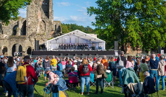 Voyage musical avec la Nuit des Choeurs à l'Abbaye de Villers-la-ville