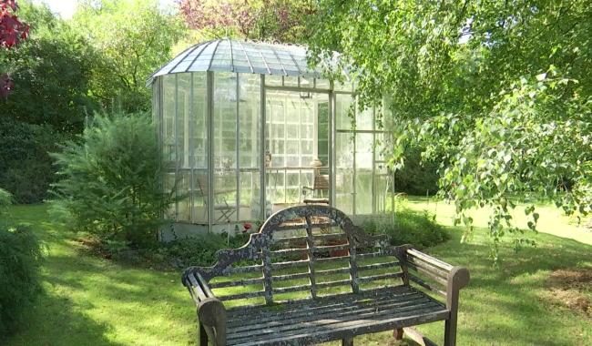 Un jardin extraordinaire niché dans les hauteurs de Bousval