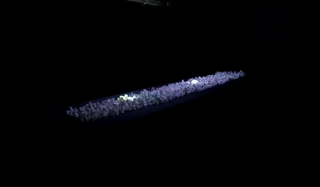 1000 boîtes pour Gaza, une œuvre engagée du parcours d'artistes à Limal