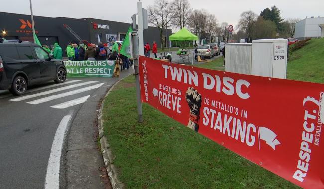 Grève : les zonings du BW à l'arrêt