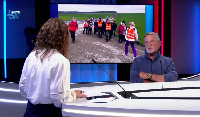 L'invité dans l'actu - Jean-Marie Van Butsele - Le Marcheur au grand coeur