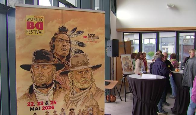 Une 3e édition du Waterloo BD Festival sous le signe du western