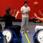 Des jeunes relèvent le défi du handisport à Nivelles