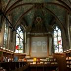 Inauguration de la nouvelle bibliothèque dans l'ancienne chapelle des Augustines
