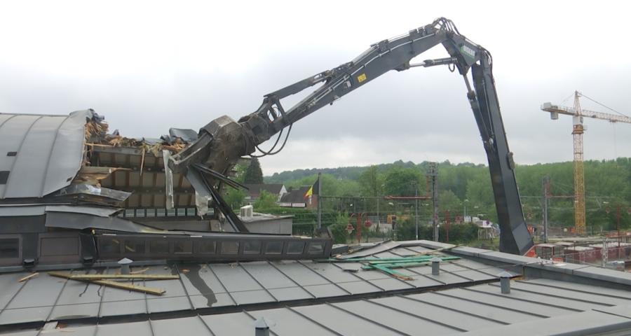 L’ancienne gare d'Ottignies disparaît