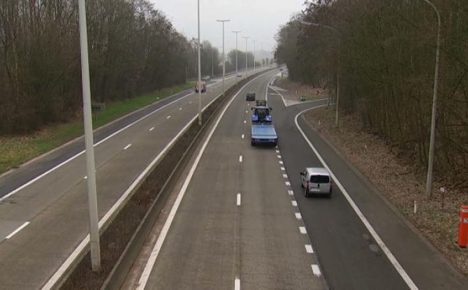 N25 : blocage de circulation pour un exercice de secours en Brabant wallon