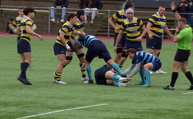 Rugby (D1 Nat) : derby gagnant pour l'ASUB Waterloo face au ROC Ottignies