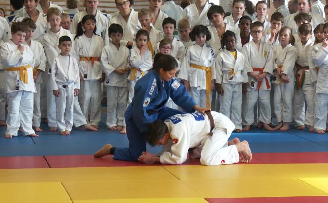 Judo: le club de Rebecq accueille la championne Anne-Sophie Jura
