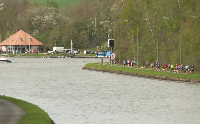 Premier pic de chaleur cette saison sur le Challenge de jogging du BW