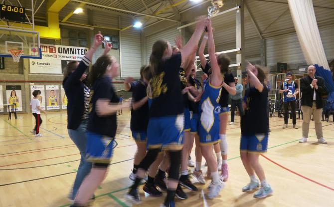 Basket : la P1 Dames du Rebond Ottignies remporte la Coupe du Brabant !