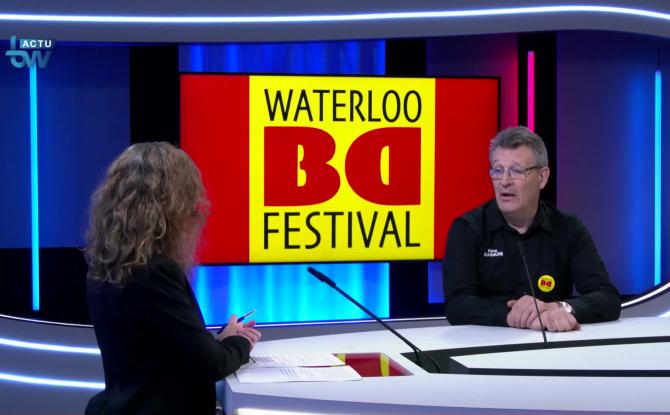 Manu Scarmure, coordinateur du Waterloo BD Festival