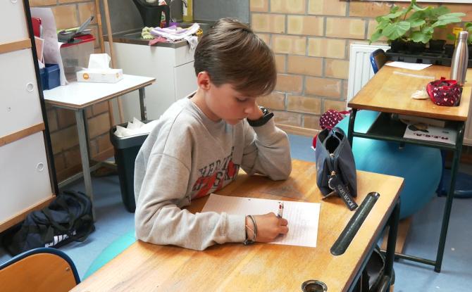 Huppaye : William fait un sans faute à la Dictée du Balfroid