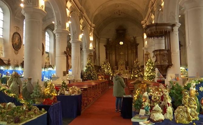 Des crèches venues des quatre coins du monde dans l’église Saint-Etienne à Ohain