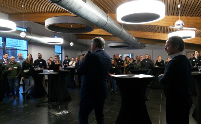 Rencontre entre entrepreneurs de l'ouest du Brabant wallon à Rebecq