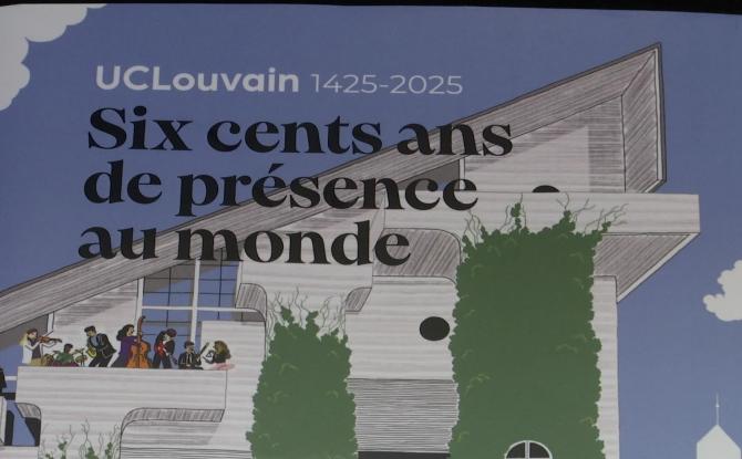 Foire du Livre: l'UClouvain présente "600 ans de présence au monde"