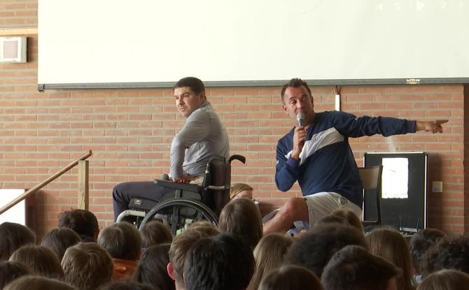 Handisport : deux exemples de résilience à l'Institut de l'Enfant-Jésus à Nivelles