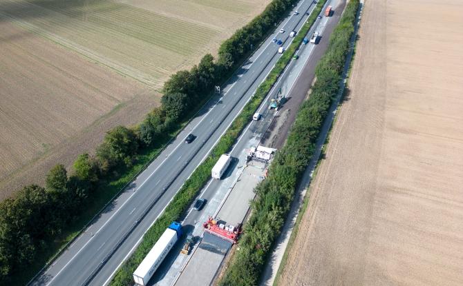 Fin proche du chantier E411 entre Daussoulx et Thorembais-Saint-Trond : circulation bientôt rétablie